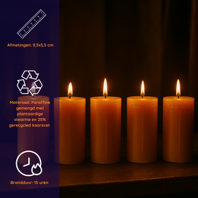 Waxine Kaarsen - Set van 5 - 0
