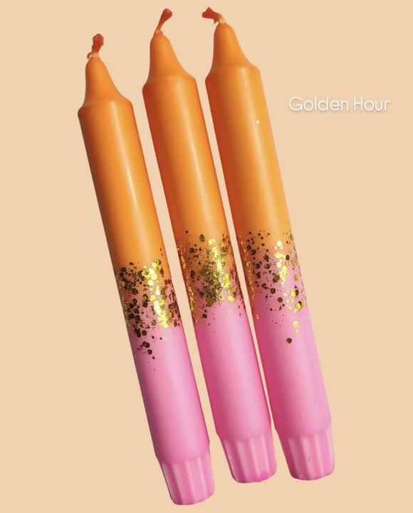 Dinerkaars Golden Hour 4 stuks