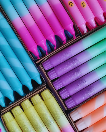 Dinerkaars Pink Punch 4 stuks - 0