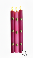 Burgundy Gouden Smiley