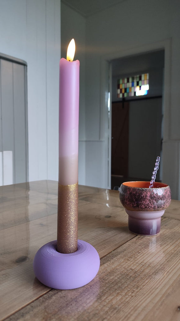 LED kaars Lilac Glow