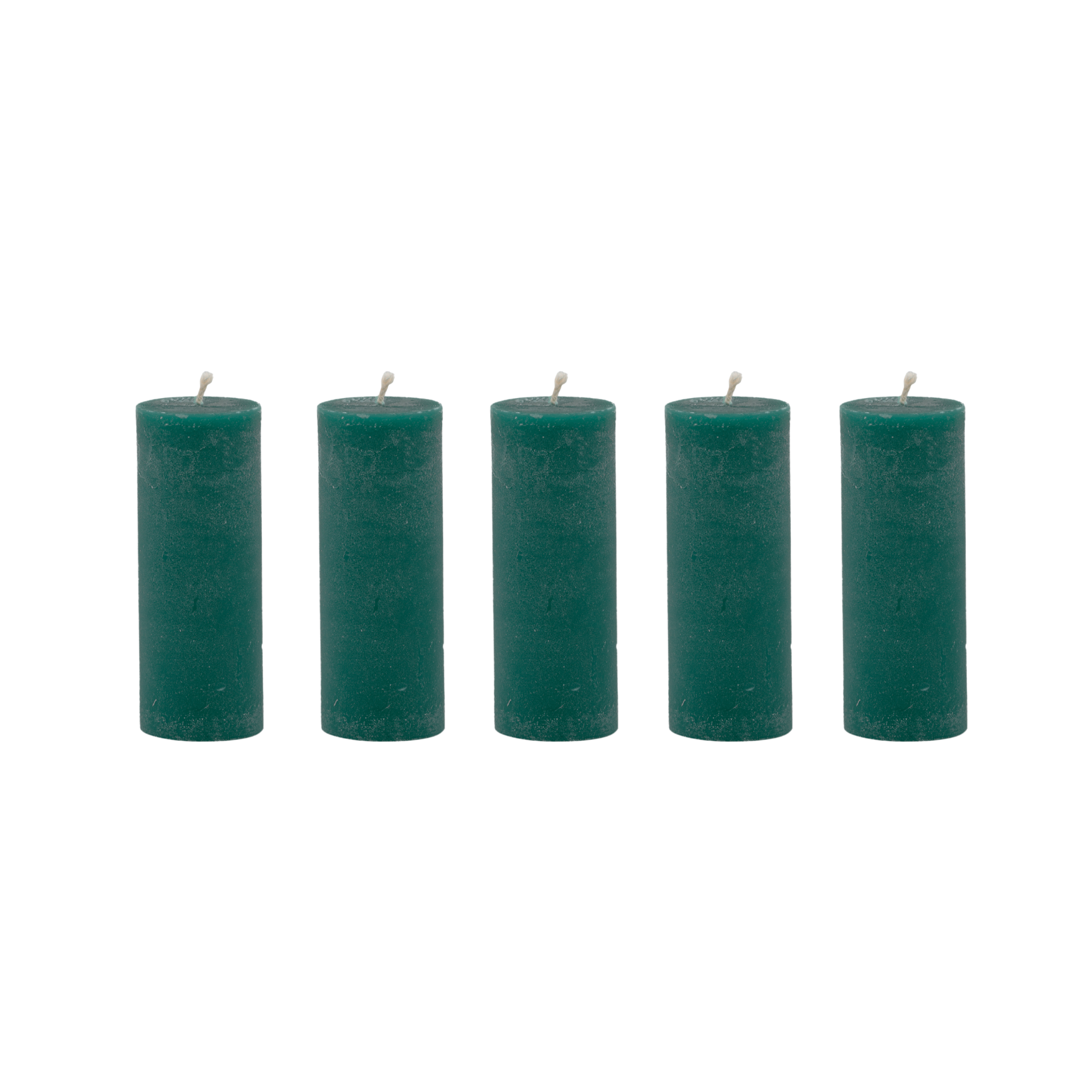 Koop donkergroen Waxine Kaarsen - Set van 5