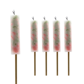 Koop roze-groen Tuinfakkel - Set van 5