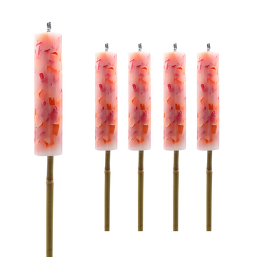 Koop rood-oranje Tuinfakkel - Set van 5